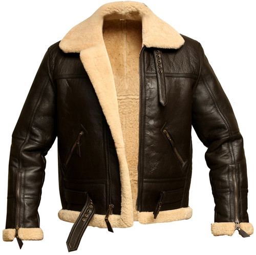Men raf aviator brown - b3,