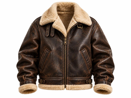 Men shearling leather - men's,